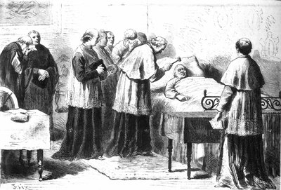 The Verification of the Death of Pius IX by Means of the Silver Hammer, from the 